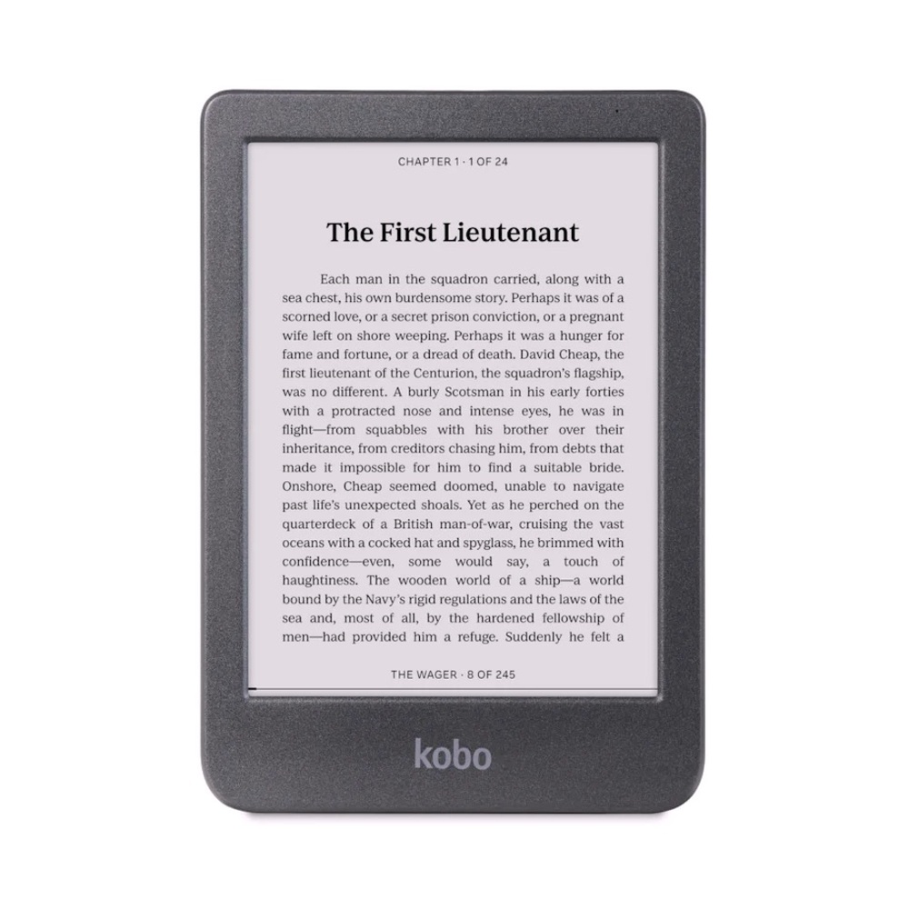 Excellent condition, basically brand new, Kobo Clara with Custom made case